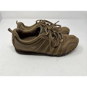 Sketchers USA Brown Leather Lace Up Shoes Women's U.S. 8.5 47844